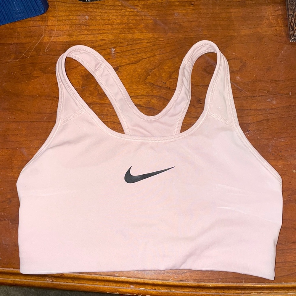 Nike DRI-FIT sports bra baby pink
